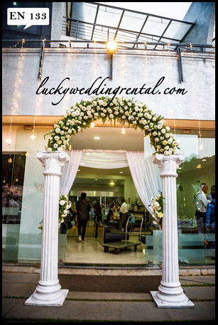 Lucky Wedding Rental entrance decoration