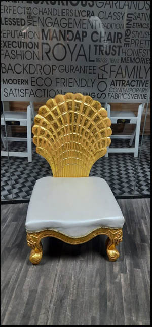 Lucky Wedding Rental Mandap chair decoration