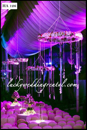 Lucky Wedding Rental hangings decoration